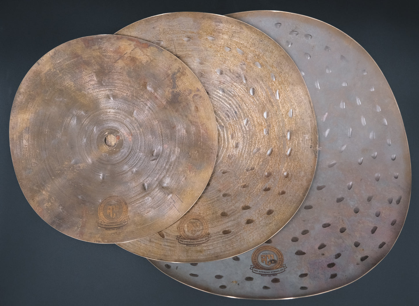 9" 11" 13" Hand Hammered CLAPSTACK