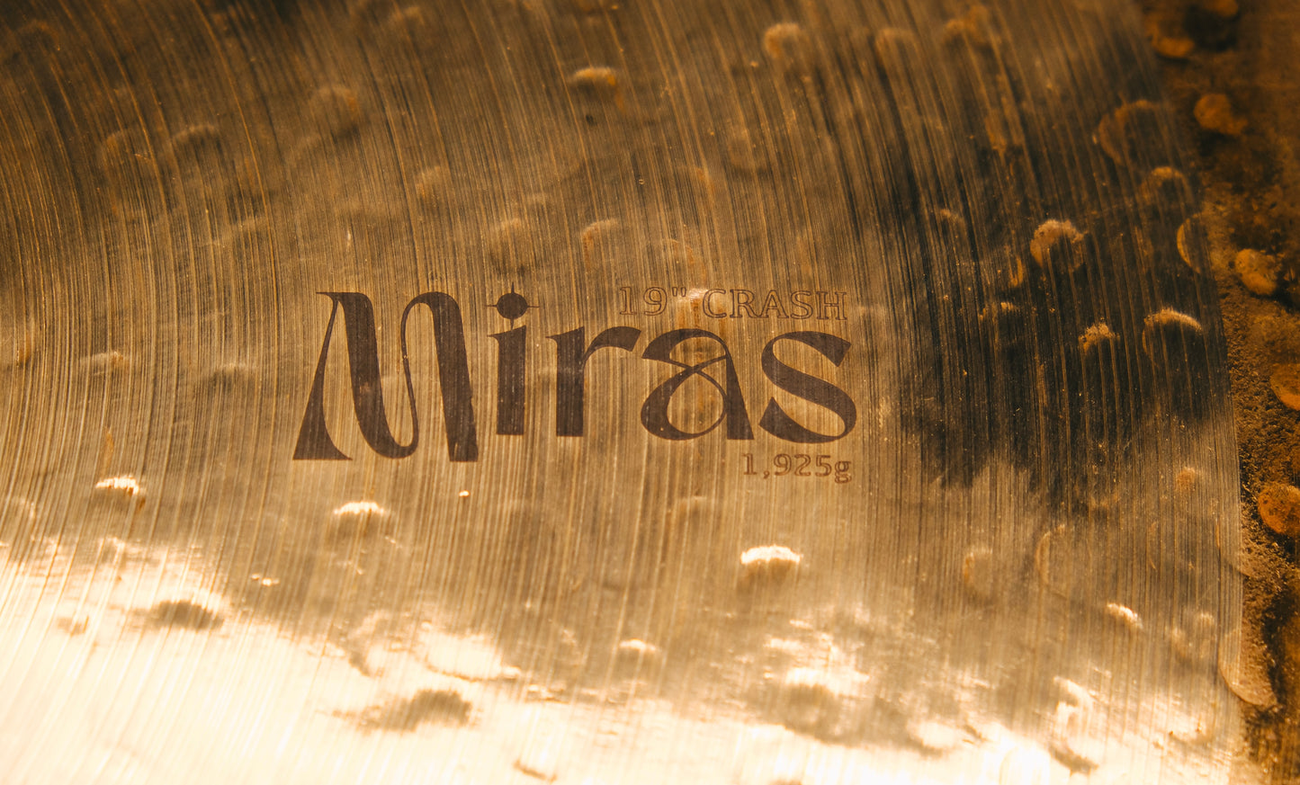 19” MIRAS CRASH - No. 38 - The Ashmore Cymbal Company