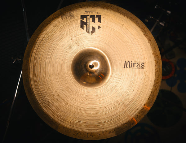 16” MIRAS CRASH - No. 23 - The Ashmore Cymbal Company