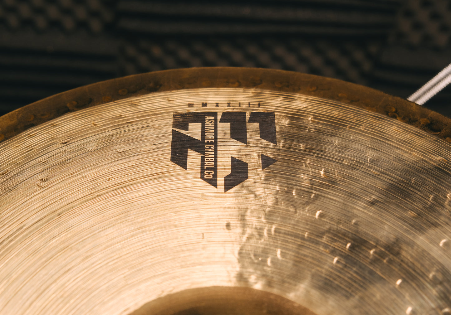 19” MIRAS CRASH - No. 38 - The Ashmore Cymbal Company