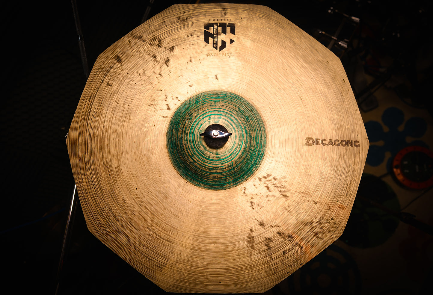 20.75” DECAGONG RIDE - No. 67 - The Ashmore Cymbal Company