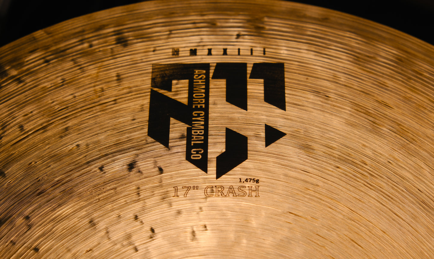 17” CRASH - No. 31 - The Ashmore Cymbal Company
