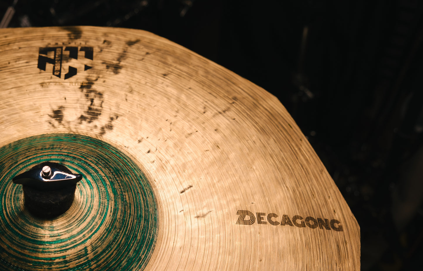 20.75” DECAGONG RIDE - No. 67 - The Ashmore Cymbal Company