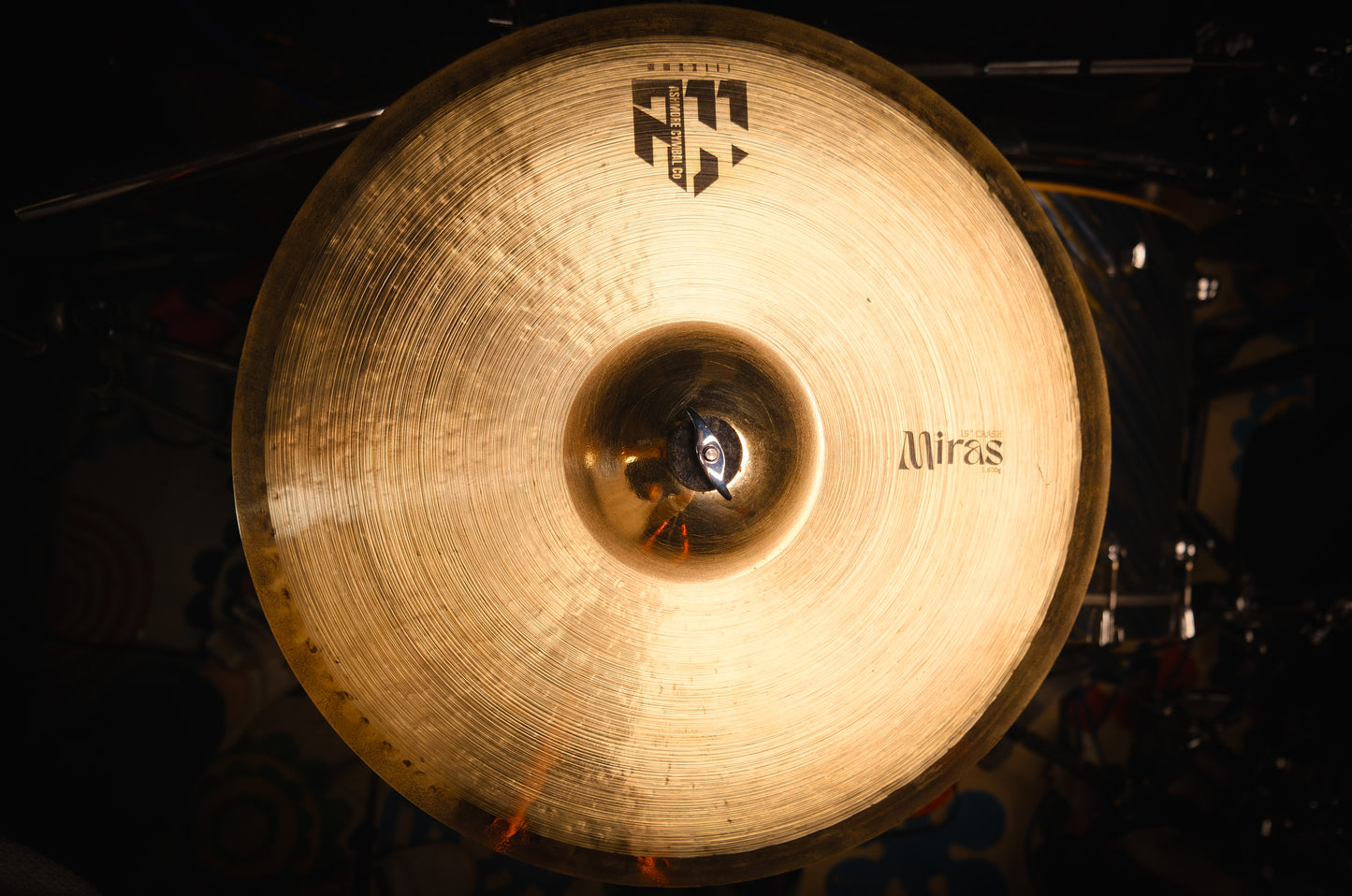 19” MIRASH CRASH - No. 39 - The Ashmore Cymbal Company