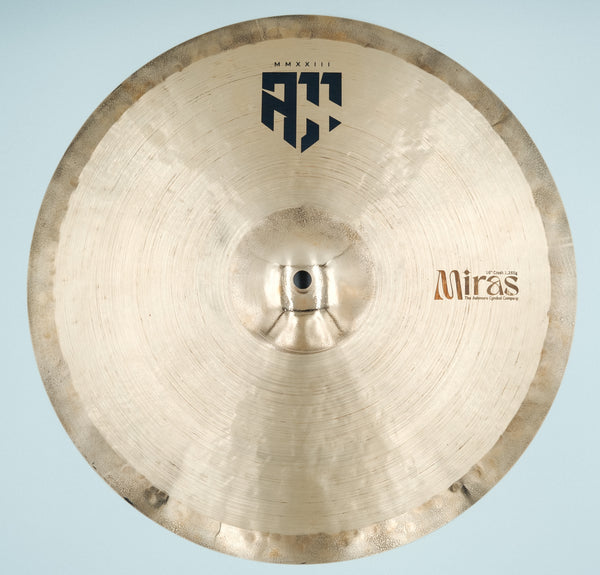 16" MIRAS CRASH - No. 10 - The Ashmore Cymbal Company