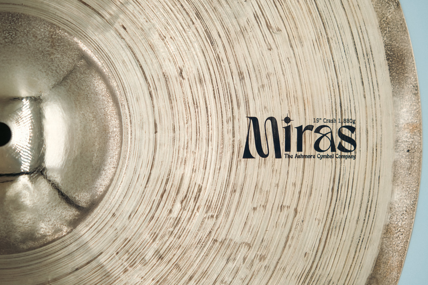 19" MIRAS CRASH - No. 13 - The Ashmore Cymbal Company