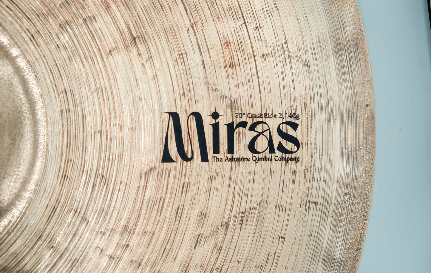 20" MIRAS CRASHRIDE - No. 14 - The Ashmore Cymbal Company