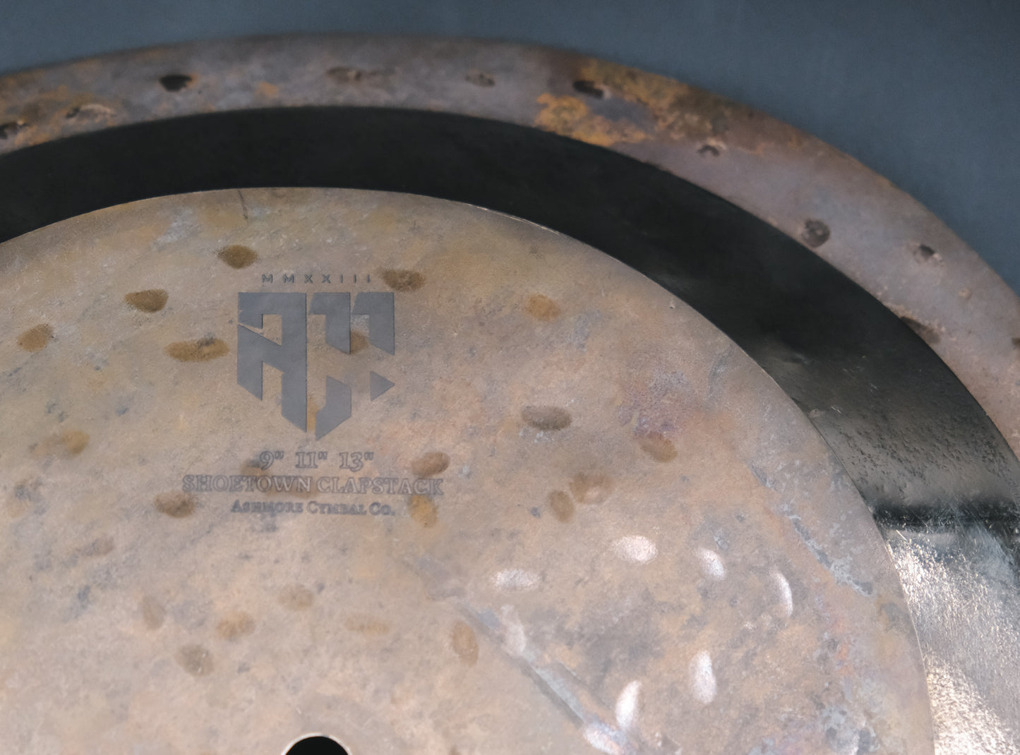 9" 11" 13" Half Hand Hammered CLAPSTACK