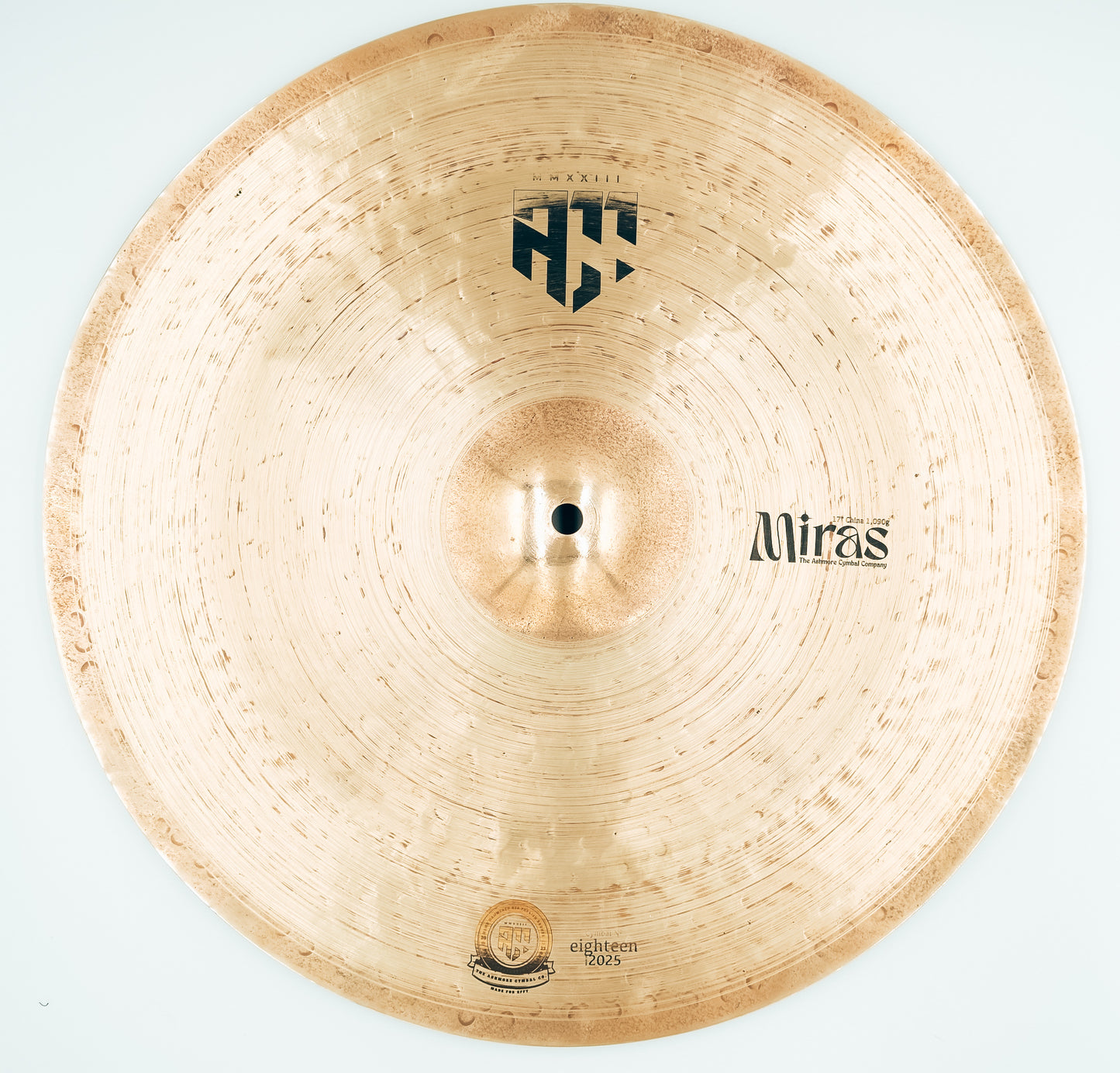 17" MIRAS CHINA - No. 18 - The Ashmore Cymbal Company