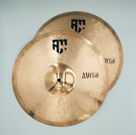 14" MIRAS HI-HATS - No. 19 - The Ashmore Cymbal Company