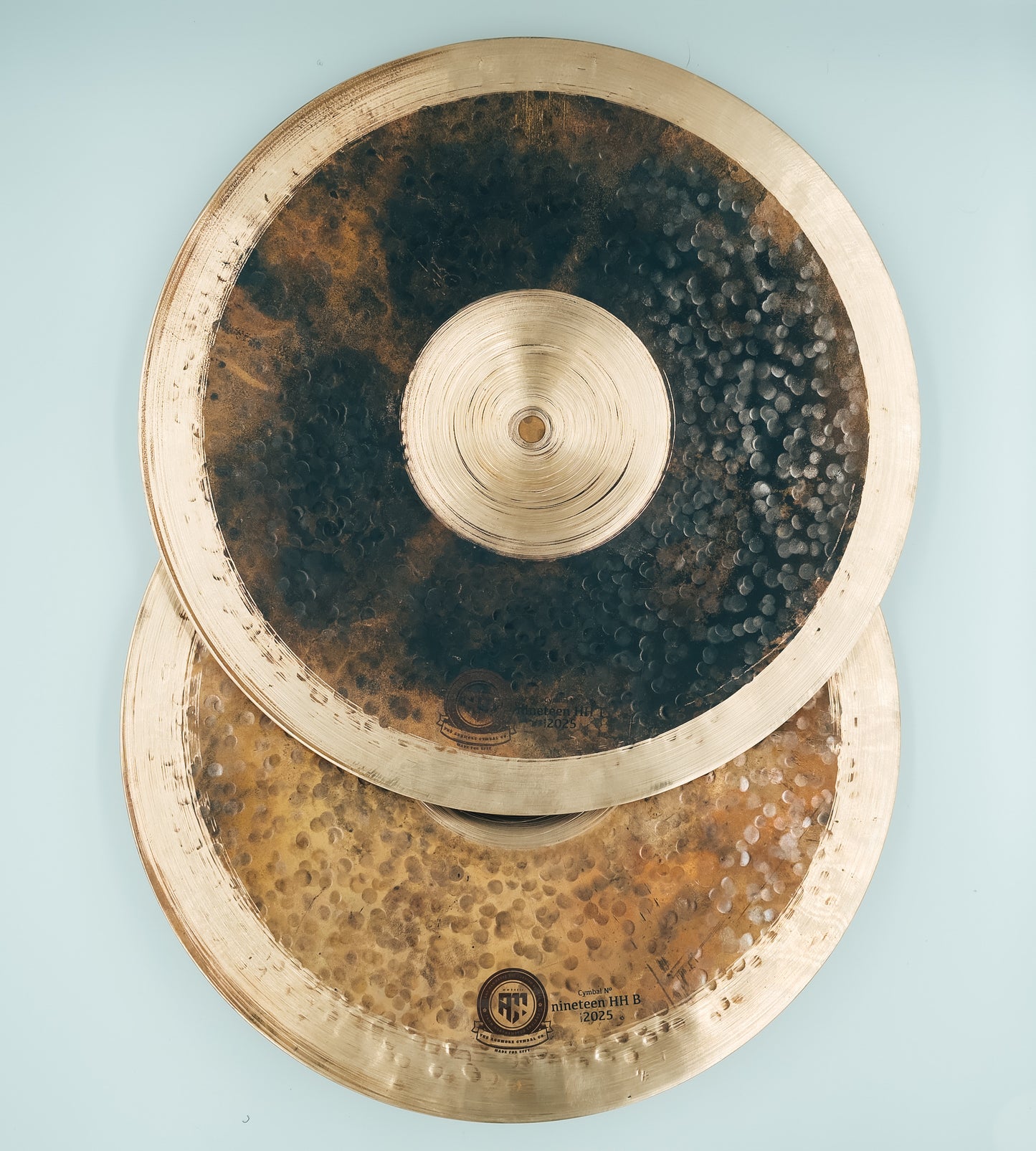 14" MIRAS HI-HATS - No. 19 - The Ashmore Cymbal Company