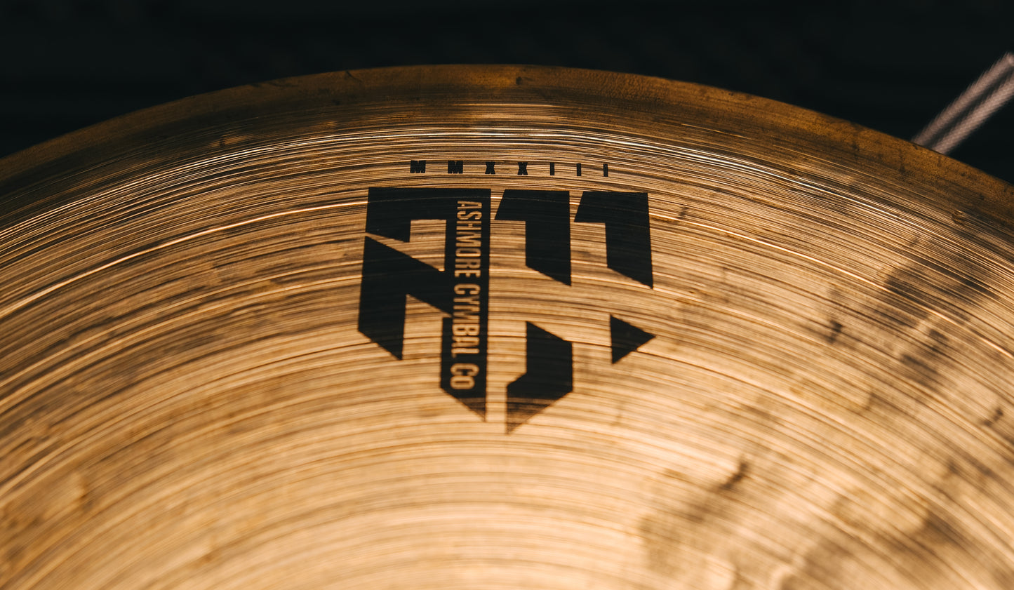 17” MIRAS CRASH - No. 36 - The Ashmore Cymbal Company