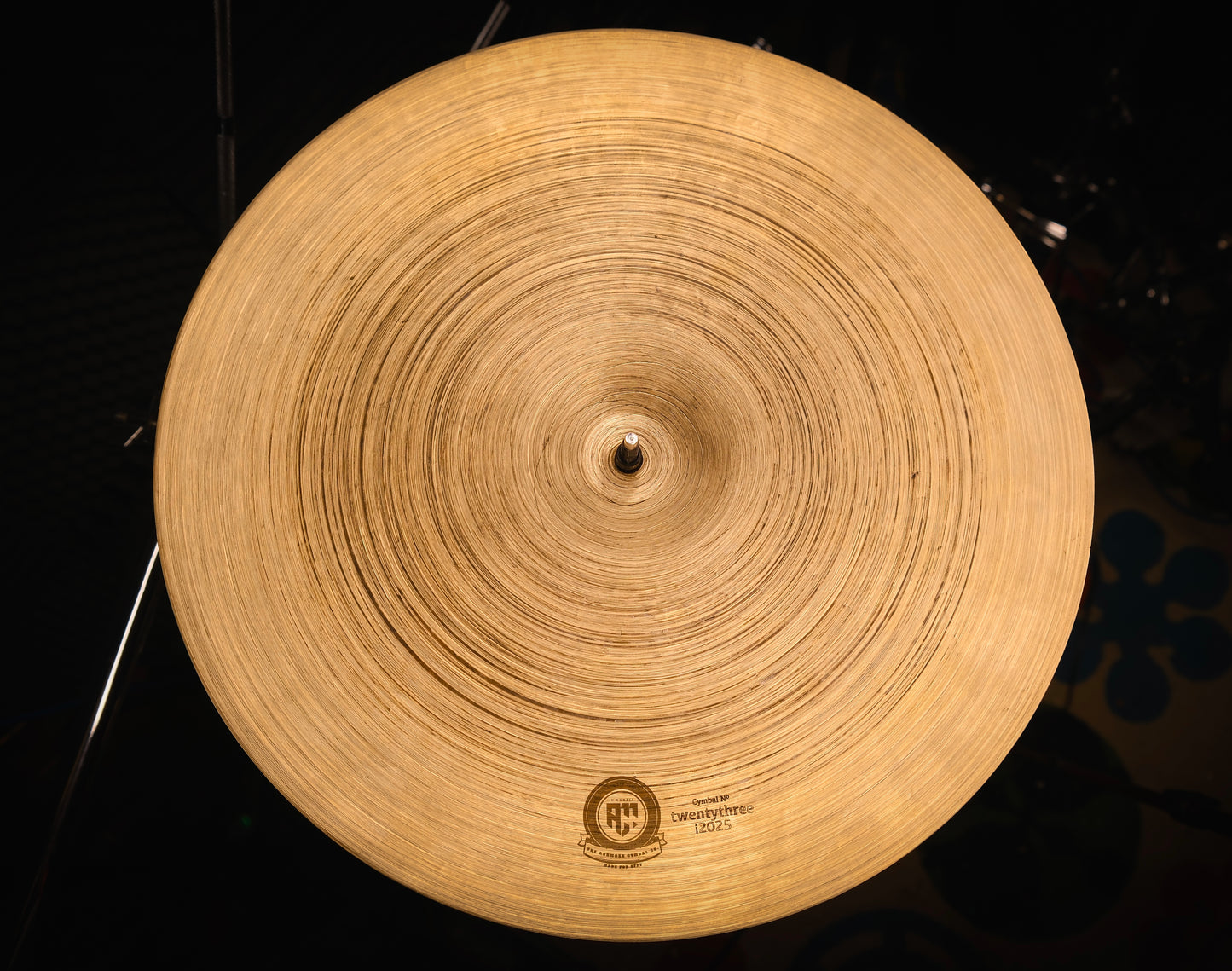 16” MIRAS CRASH - No. 23 - The Ashmore Cymbal Company